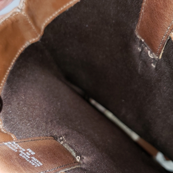 EUC Matisse Brown Leather Studded Cowboy Boots 8 - Picture 11 of 11